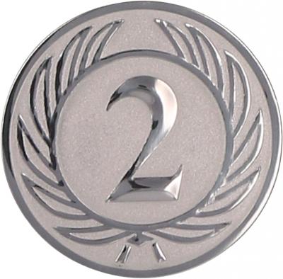 Эмблема D2-A37/S 2 место (D-50 мм)
