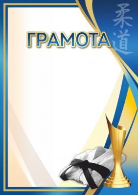 Грамота 00653 дзюдо