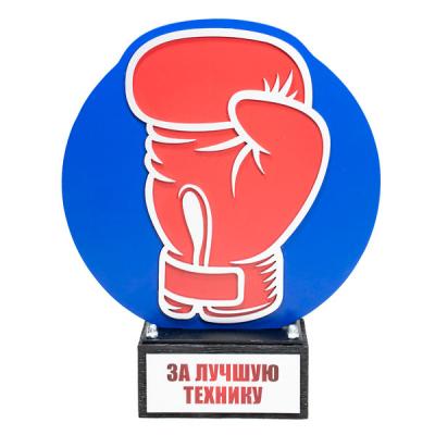 Приз DR 01023 бокс (дерево, металл, H-23 см)