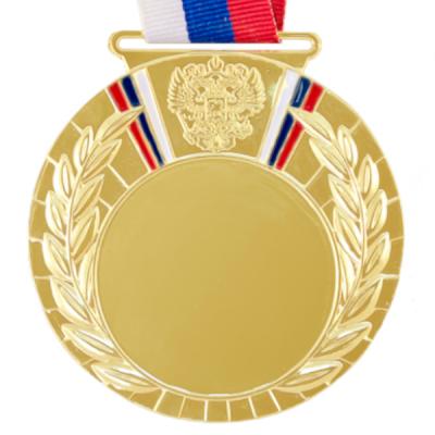 Медаль Dmd Rus.80/G (D-80мм, D-50мм, s-3мм)