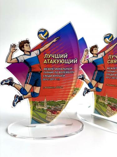 Статуэтка из акрила «Волейбол (мужской)»