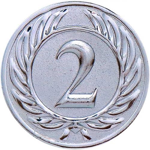 Эмблема D1-A37/S 2 место (D-25 мм)