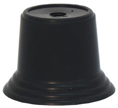 Цоколь BS 010 (пластик черный, D-45 мм, H-52 мм)