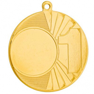 Медаль MZ 85-45/G 1место (D-45мм, D-25мм, s-1,5 мм)