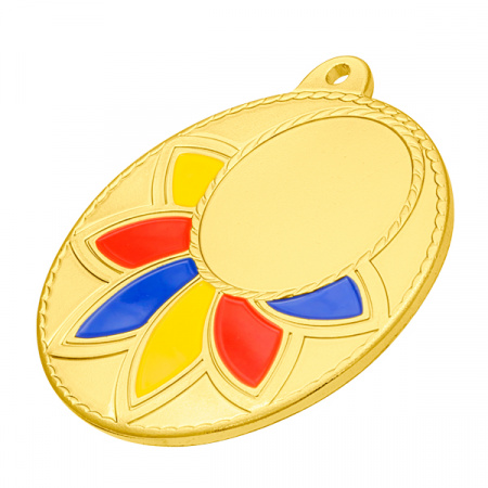 Медаль MZ 110-50/G (D-50мм, D-25мм, s-2мм)