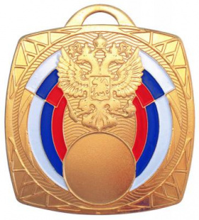 Медаль Dmz 35-70/NG (70х70мм, D-25мм, s-2 мм)