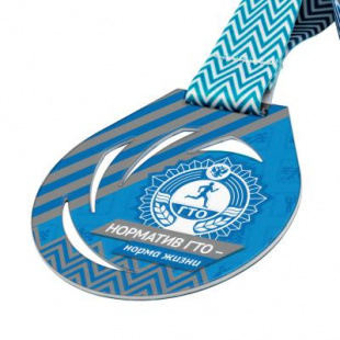 Медаль GMZP 845-75-1/SM  (75х80мм, s-2 мм)