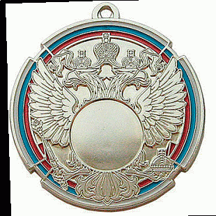 Медаль MD Rus.70/S (D-70 мм, D-25 мм, s-3 мм)