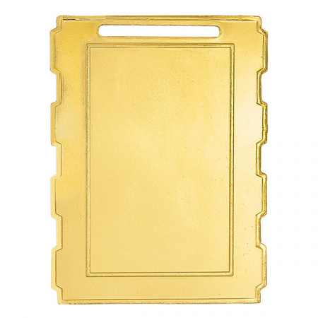 Медаль MZ 135-65/G 1 место (50х65мм, s-2мм)