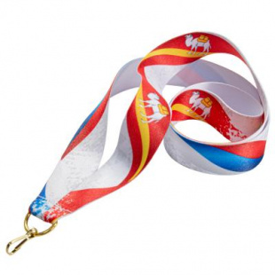 Лента для медали РФ-Челябинская обл. (1-сторонняя, 25 мм)