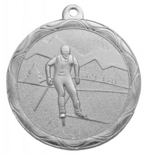 Медаль MZ 82-50/S лыжный спорт (D-50 мм, s-2 мм)