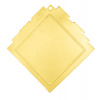Медаль MZ 136-80/G (60х60мм, D-25 мм, s-2,5мм)