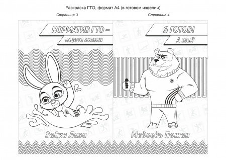 Раскраска GTO