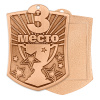 Медаль MZ 133-70/В 3 место (51х70мм, s-2,5мм)