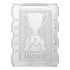 Медаль MZ 135-65/S 2 место (50х65мм, s-2мм)