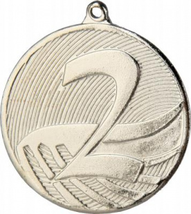 Медаль MD 1292/S 2место (D-50мм, s-1,5 мм)