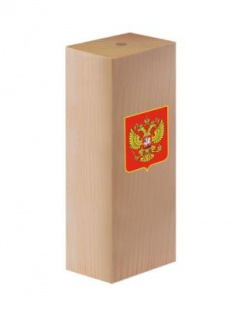 Стемма деревянная W Герб (160x60x45 мм)