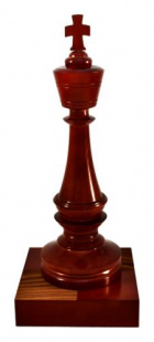 Приз DR 2202/BR C шахматы (бук, H-39,5 см)