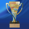 Приз DR 01025 кубок (дерево, металл, Н-29,5 см)