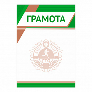Грамота GTO 013/GN