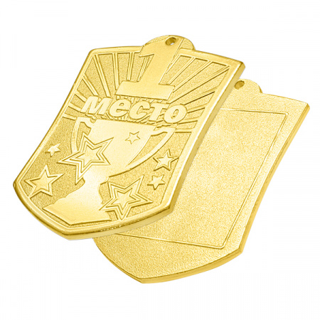 Медаль MZ 133-70/G 1 место (51х70мм, s-2,5мм)