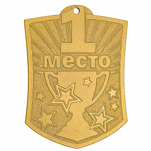 Медаль MZP 133-70/GM 1 место (51х70мм, s-2,5мм)
