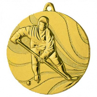 Медаль Dmmc 3250/G хоккей (D-50мм, s-2,5мм)