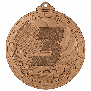 Медаль MZP 31-70/ВM 3 место (D-70мм, s-2,5мм)