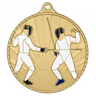 Медаль MZP 660-55/GМ фехтование (D-55мм, s-2 мм)