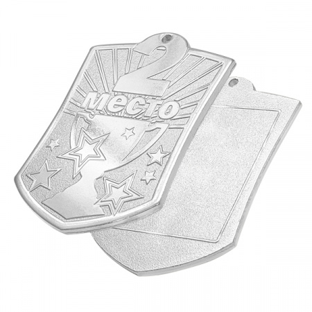 Медаль MZ 133-70/S 2 место (51х70мм, s-2,5мм)