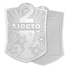 Медаль MZ 133-70/S 2 место (51х70мм, s-2,5мм)