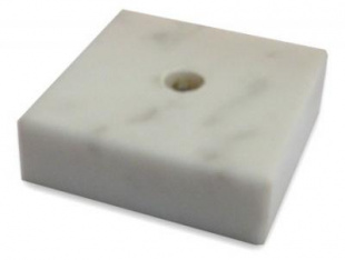 Цоколь WМ5020 (белый мрамор, 50х50х20 мм)