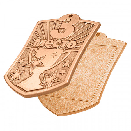 Медаль MZ 133-70/В 3 место (51х70мм, s-2,5мм)
